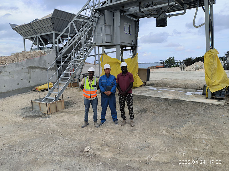 mobile dry mix concrete plant (1)