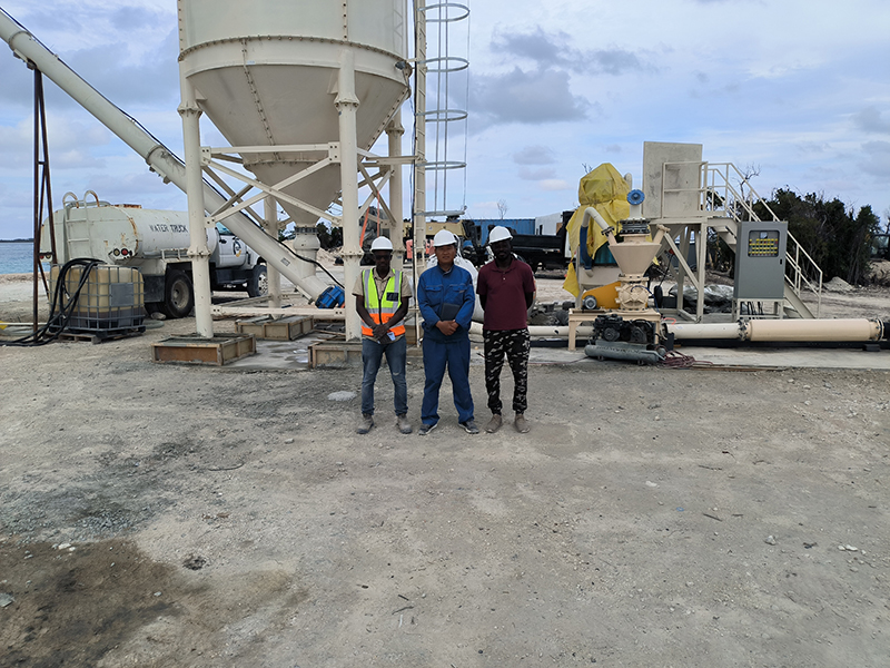 mobile dry mix concrete plant (2)
