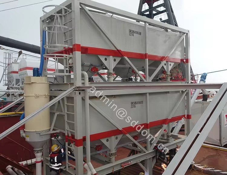 horizontal cement silo 6